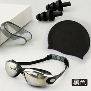 Lunettes de natation professionnelles étanches, anti-buée, anti-UV, haute pénétration, verres sept couleurs, universelles pour adultes (hommes et femmes) - Product Image 5
