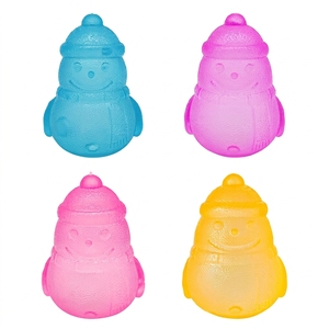 Juguete Blandito de Muñeco de Nieve y Árbol de Navidad 2026, Juguete Transparente de TPR con Purpurina para Apretar, Regalo Antiestrés - Product Image 6