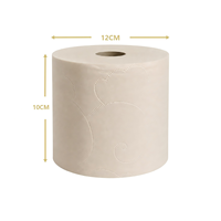 Papier toilette écologique en pulpe de bambou, personnalisé OEM, jetable, en rouleau, fabriqué en Chine