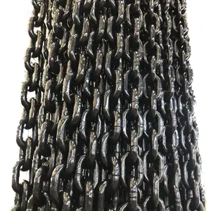 Manufacture Supply EN818-2 G80 alloy heat treated lifting steel load chain