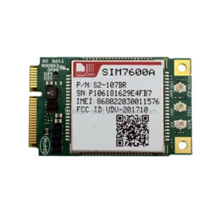 SIMCom SIM7600X-PCIE LTE CAT1 4G CAT-M ve nb-iot modülü SIM7600E/SIM7600A/SIM7600SA/SIM7600G/SIM7600NA MINI PCIe