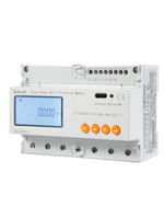 Medidor de Energía Inteligente Acrel ADL3000-E-B/KC LCD Digital con 3 Entradas CT 3*1(6)A, Certificado U&L, Precisión 0.5 para Sistemas Solares