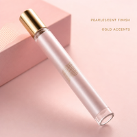 Flacon de parfum vide personnalisé 35 ml, flacon pulvérisateur fin avec bouchon doré, flacons de parfum en verre rechargeables pour voyage, boîte de présentation en gros