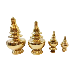 กระถางกะลาชทองเหลืองโบราณ ที่ใส่ธูปหอม ดีไซน์โดดเด่น ทันสมัย ขายส่ง รับสั่งทำ ที่ใส่หรือเตาเผาธูปทองเหลือง - Product Image 1