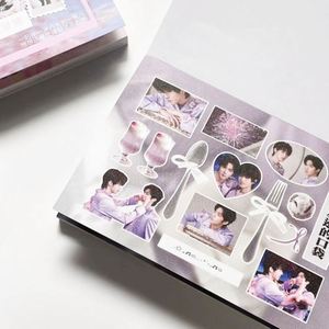 Korean American Magazine <b>Sticker</b> Decorative Decals Creative Hand Ledger Freely <b>Stickers</b> Collect Bullet Journal - Product Image 1
