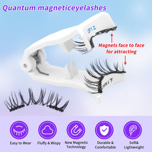 Pestañas Magnéticas Reutilizables Más Vendidas, Sin Pegamento, Sin Delineador, Pestañas Postizas Fáciles de Usar y Quitar con Aplicador - Product Image 4