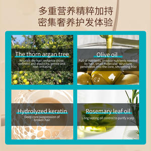 Private Label Marrocos Óleo Essencial De Cabelo Orgânico Suave Anti-Frizz Óleo De Cabelo De Alecrim para Cuidados Com O Cabelo - Product Image 5