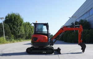 Mini-excavatrice sur chenilles YILIS Hyundai/Hitachi de 2,5 tonnes avec moteur haute puissance et pompe de boîte de vitesses, garantie 5 ans - Product Image 5