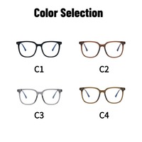 Lunettes de soleil carrées pour hommes avec monture magnétique TR et charnière en métal polarisée Charnière en métal ultra légère Lunettes tendance Conduite neutre