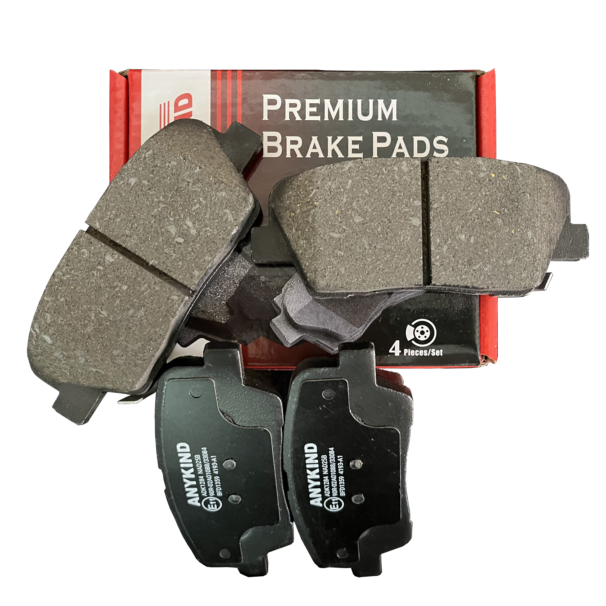D1284-8524 Rear Brake Pads for Hyundai & Kia Vehicles
