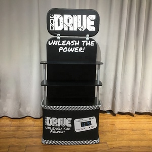 Chất Lượng Cao Trung Quốc Nhà Sản Xuất Bền Căng Thẳng Vải Rack Hiển Thị Truy Cập Với Backdrop - Product Image 5