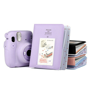 <span class=keywords><strong>Mini</strong></span> album photo de 3 pouces pour <span class=keywords><strong>Instax</strong></span> <span class=keywords><strong>Mini</strong></span> 13/12/11, 64 photos, couverture en cuir PVC commémorative, format 4x6, album <span class=keywords><strong>Instax</strong></span> pour mariage - Product Image 5