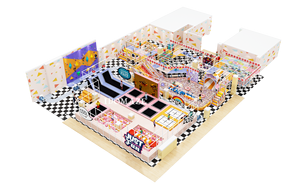 Aire de jeux intérieure sur le thème des macarons personnalisée IDOMAZE avec une <span class=keywords><strong>piscine</strong></span> <span class=keywords><strong>à</strong></span> <span class=keywords><strong>balles</strong></span> pour 50 <span class=keywords><strong>à</strong></span> 100 enfants de 3 <span class=keywords><strong>à</strong></span> 12 ans - Product Image 3