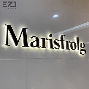 Letras LED Iluminadas Personalizadas para <span class=keywords><strong>Negocios</strong></span>, Logotipo de Tienda de Té con Leche, Letreros Retroiluminados para Cafetería, Envío Directo EZD - Product Image 3