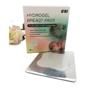 Coussinets Hydrogel de refroidissement instantané CSI coussinets d'allaitement en lanoline pour mamelons douloureux fournitures de thérapie de réadaptation - Product Image 2