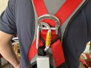 Industrial <strong>Roofing</strong> Safety Harness Device Personal Protection Equipment Fall Arrest Aerial Work Parachute <strong>Belt</strong> Suit Polyester - Product Image 3