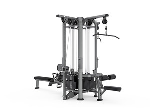 Machine d'entraînement intégrée 4 stations de qualité industrielle – Équipement de fitness commercial pour salle de sport et centre Dt01 4 stations - Product Image 5