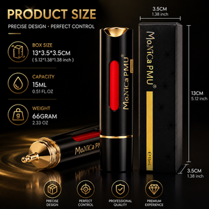 Pigmento Orgánico para Microblading Monica PMU de 15 ml, Tinta de <span class=keywords><strong>Tatuaje</strong></span> Permanente para Cejas, <span class=keywords><strong>Labios</strong></span> y Delineador de Ojos - Product Image 5