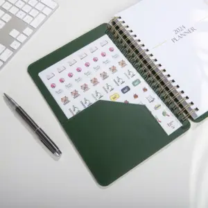 Caderno espiral para diário, fichário com preços fixos garantidos, cadernetas personalizadas, cadernos de agenda, agenda, agenda, capa dura, planejador