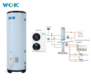 Système HVAC pour maison intelligente Pompes à <span class=keywords><strong>chaleur</strong></span> <span class=keywords><strong>air</strong></span>-<span class=keywords><strong>eau</strong></span> Chauffe-<span class=keywords><strong>eau</strong></span> solaires <span class=keywords><strong>et</strong></span> réservoirs de stockage pour usage résidentiel - Product Image 4