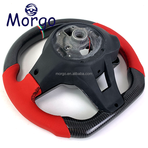 Accessori Interni per <span class=keywords><strong>Alfa</strong></span> <span class=keywords><strong>Romeo</strong></span> Stelvio Ti 2019+ Giulia, Volante in Fibra di Carbonio Personalizzato con LED RPM - Product Image 6