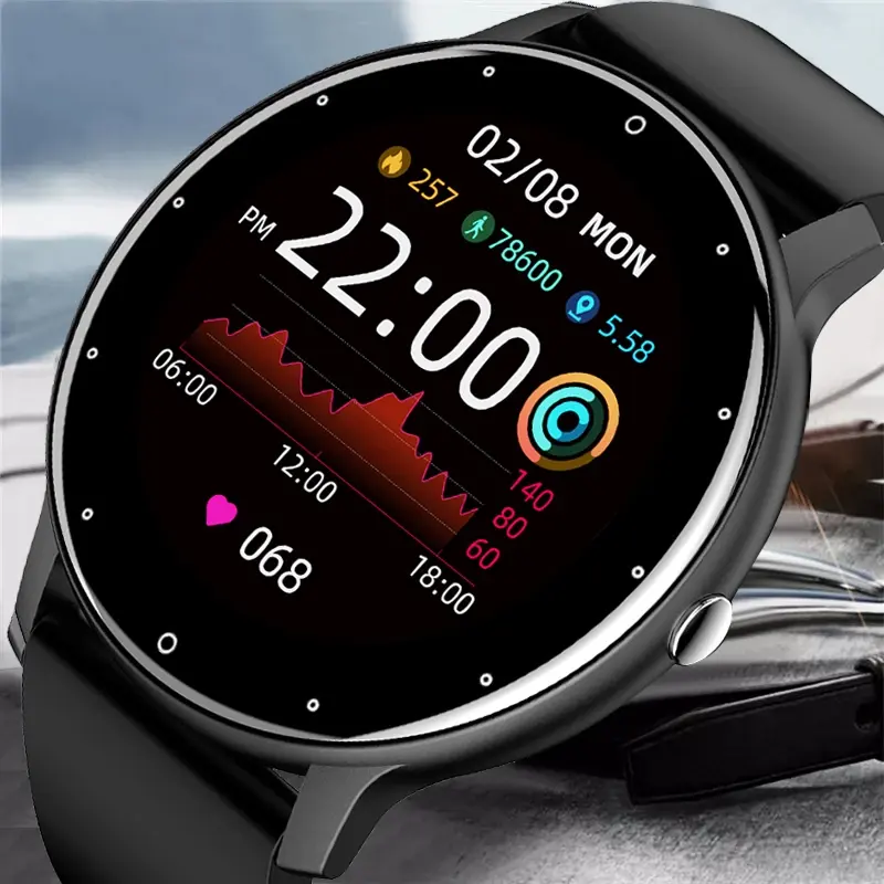 SMARTOBY akıllı saat su geçirmez IP67 kalp hızı kan basıncı oksijen akıllı saat 2021 spor Reloj müzik Smartwatch akıllı saat