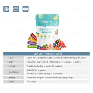 Beber eletrólito em bastão mistura de suplementos vitamínicos em pó Pacotes de hidratação eletrólito em pó - Product Image 2