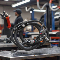 Harnais de câblage électrique automobile personnalisé, assemblage de câbles, gaine isolante en PVC, conducteur en cuivre étamé, service OEM/ODM