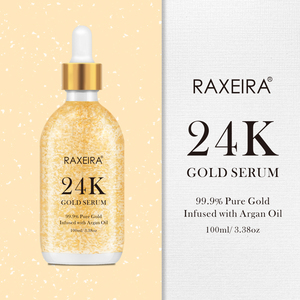 Sérum Visage Anti-Âge Hydratant et Lissant Effet Bonne Mine à l'Or 24K, Marque Blanche en Gros, 100ml - Product Image 3