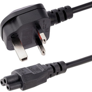 Cable de Alimentación Tipo G, Enchufe IEC 320 C5, 1.5m, Estándar del Reino Unido - Product Image 1
