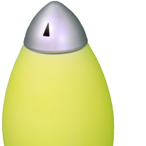 HMS 11 \ "lampada da comodino in acrilico rosso tradizionale stile europeo tonalità rossa moderna corpo in resina telecomando 5V alimentatore - Product Image 3