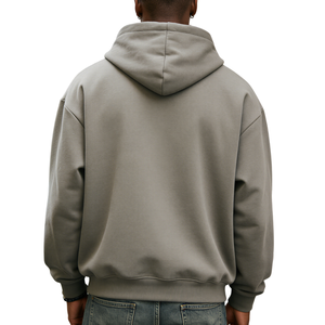 Fabricante de Sudaderas con Capucha Personalizadas con Estampado Puff y Bordado, Sudadera Extra Grande de Felpa Francesa 100% Algodón de Alto Gramaje a Bajo Costo - Product Image 3