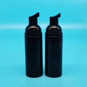高端15毫升30毫升50毫升豪华哑光塑料血清真空泵瓶哑光黑白蓝色无气泵瓶发泡剂