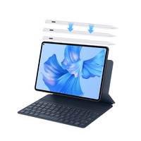 Pena Digital Aktif T2 Tipe-C 30 Menit 10 Jam, Pena Gambar untuk iPad Pro Air Android, Aluminium POM OEM Pasokan Pabrik Grosir