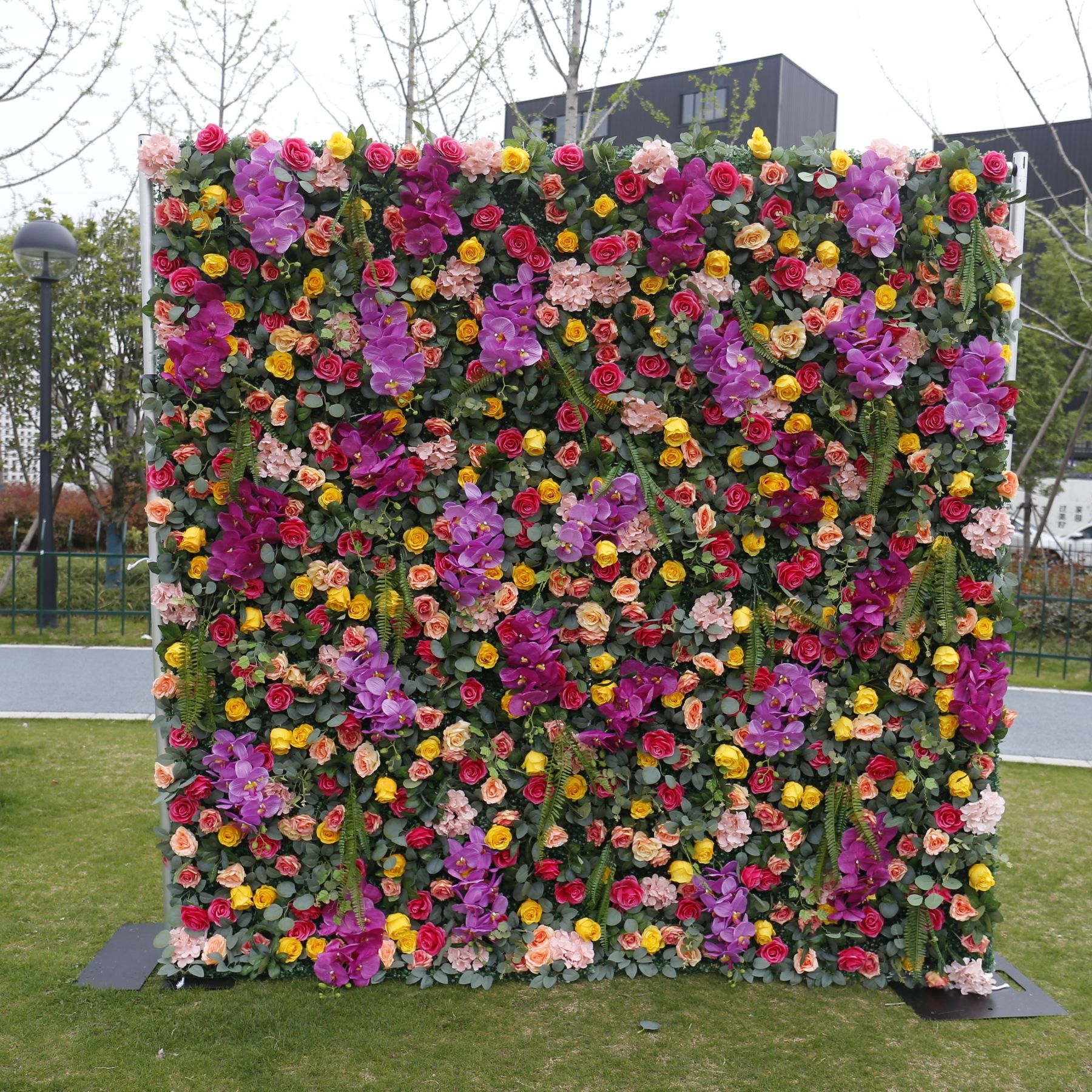 เขียว + เหลือง + พีช