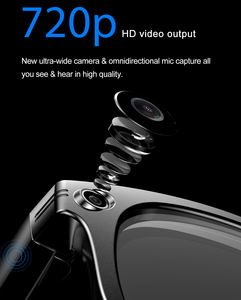 W600 Smart Wearable Headset Étanche IP65 AI Reconnaissance <span class=keywords><strong>Photo</strong></span> avec Enregistrement Vidéo AI Traduction Hommes Ai SmartGlasses - Product Image 6