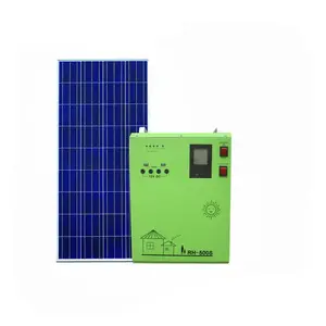 Panel surya stasiun daya portabel sistem energi surya rumah tangga dengan baterai lithium sistem penghasil penjualan langsung pabrik