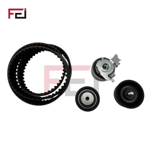 Kit de courroie de distribution FEI de haute qualité en acier et caoutchouc pour <span class=keywords><strong>Opel</strong></span> 1.4/1.6/1.8 Chevrolet VW, nouveau tendeur K015499XS, garantie 12 mois - Product Image 3