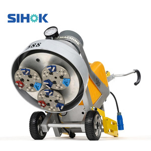 220v 380v 12 דיסק יהלום ואקום בטון מכונת כביסה מכונת השחזה - Product Image 3