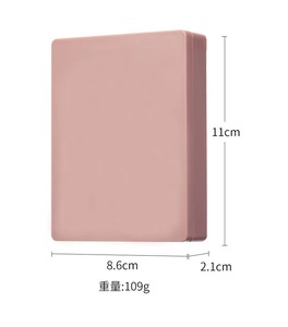 Brocha de Maquillaje Portátil con Espejo, Brocha para Rubor y Polvo, Herramienta de Belleza Suave para Viaje, Brocha Aplicadora de Base y Maquillaje Facial - Product Image 6