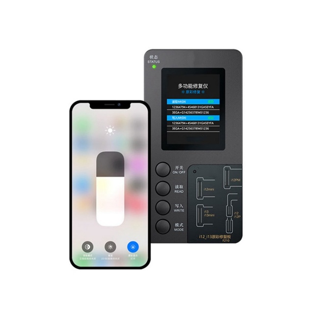 F210 Multifunctional Repair Instrument Phone Repair Tool Intelligent Screen Original Color Repair Recovery Programmer