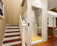 Ascenseur hydraulique compact économique pour villa, conception sans fosse, installation facile, idéal pour villas privées