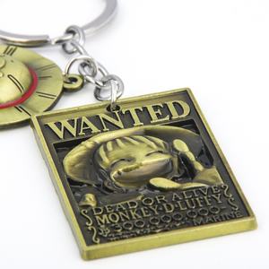 11 Estilos de Artesanías Metálicas para Mujeres y Hombres, Llaveros de Aleación de Anime de One Piece, 3 Billones, con Personajes como Luffy, Nami, Zoro, Ace, Chopper, Law y Sanji - Product Image 3