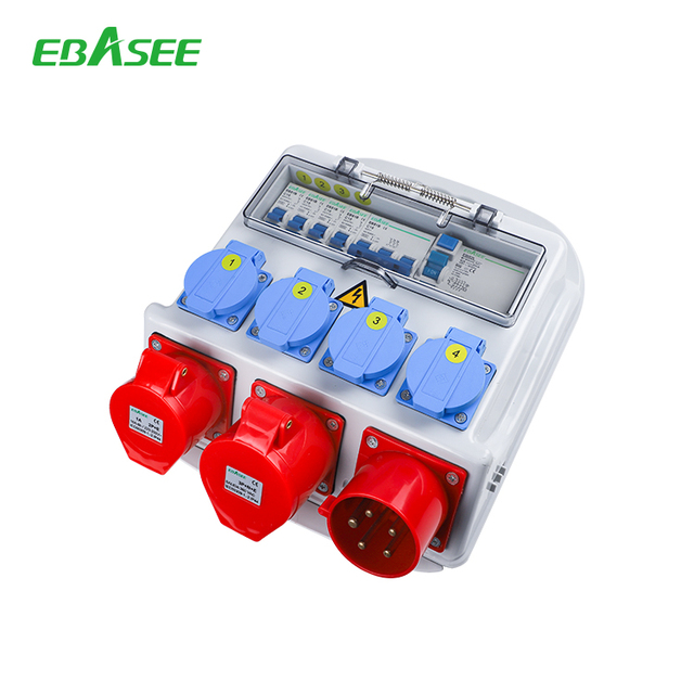 EBASEE 220v/380v Industrial Power Supply Socket Box