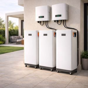 Batterie de stockage d'énergie résidentielle 51,2 V 15 kWh avec application de surveillance intelligente, écran LCD compatible avec de nombreux appareils, 15 kWh 51,2 V 15 kWh Résidentiel - Product Image 1