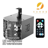Mini projecteur LED RGBW 20W à effet faisceau, lumière de scène DMX512 pour DJ, soirées, KTV, bar, activé par la voix