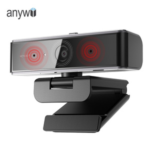 ออโต้โฟกัสแบบ Full HD 1080P CMOS เลนส์5P <span class=keywords><strong>USB</strong></span> กล้องเว็บไมโครโฟนสเตอริโอคู่สำหรับพีซี/แล็ปท็อป-สตรีมมิ่งวิดีโอการประชุมสต็อก - Product Image 1