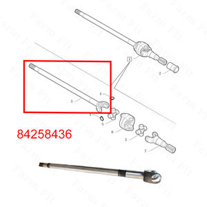 Nouveau Proudct hautement Durable 84258436 pour chargeuse-pelleteuse B95CTC B110B B100BLR B100BTC B90B B110BTC demi-arbre - Product Image 4