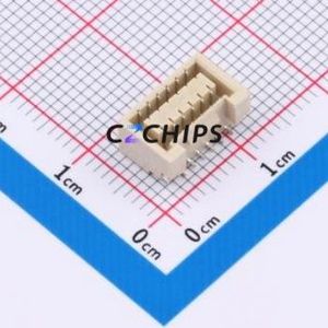 GHD-12AB Wire-to-Board Pin Header SMD,P=1.25mm Connector 2x6P 1.25mm Vertical Mount 12P - Product Image 1