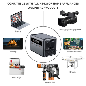 แบตเตอรี่สำรอง LiFePO4 2304Wh พร้อมปลั๊กไฟ AC 3600W แบบ Pure Sine Wave สถานีพลังงานสำรอง ชาร์จเร็ว เครื่องกำเนิดพลังงานแสงอาทิตย์สำหรับกรณีฉุกเฉิน - Product Image 4
